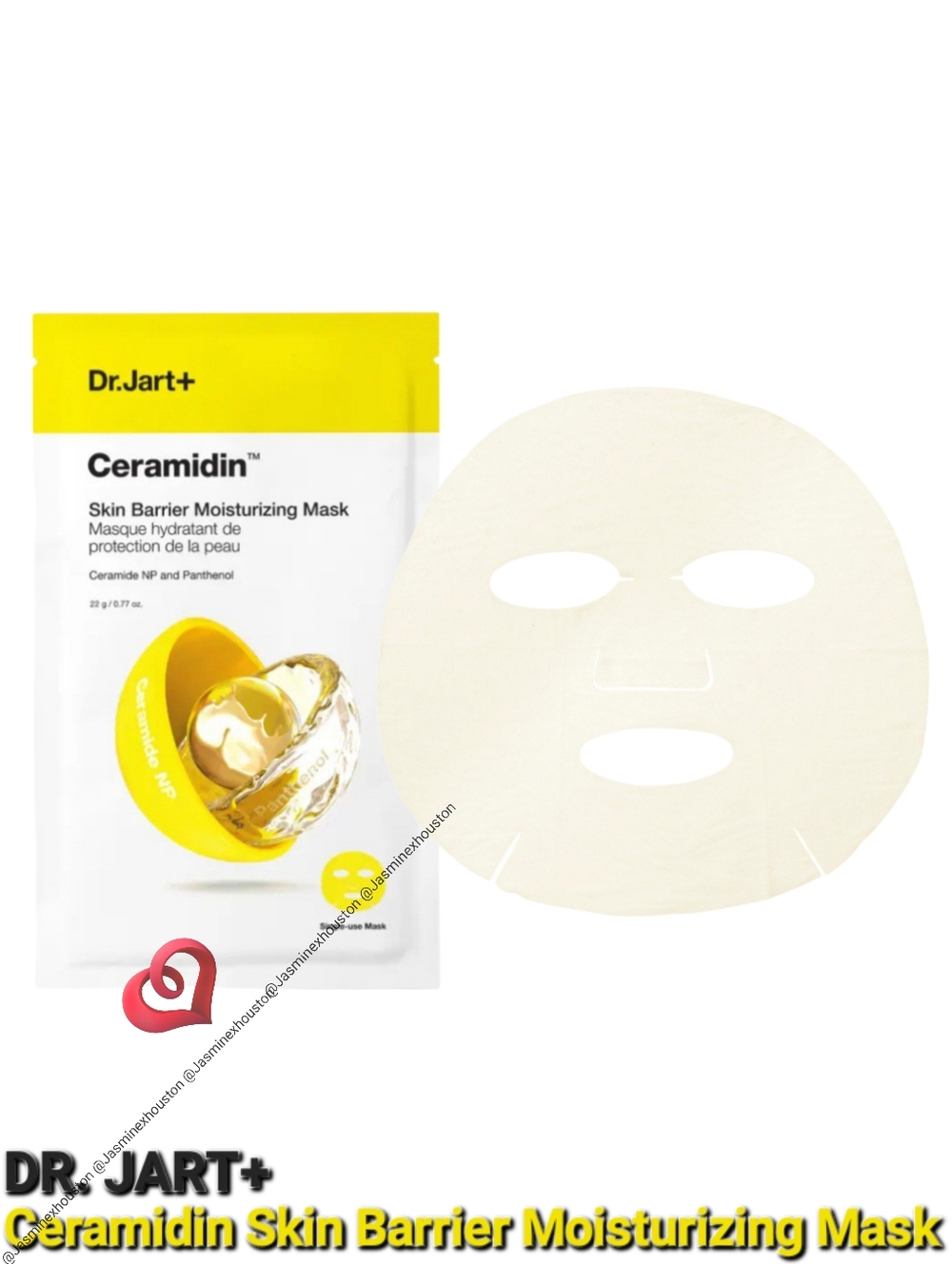 🎉3•$13/4•$16🎉 DR. JART+ Ceramidin Skin Barrier Moisturizing Face Sheet Mask